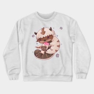 Momo and Appa Creature Cute Crewneck Sweatshirt